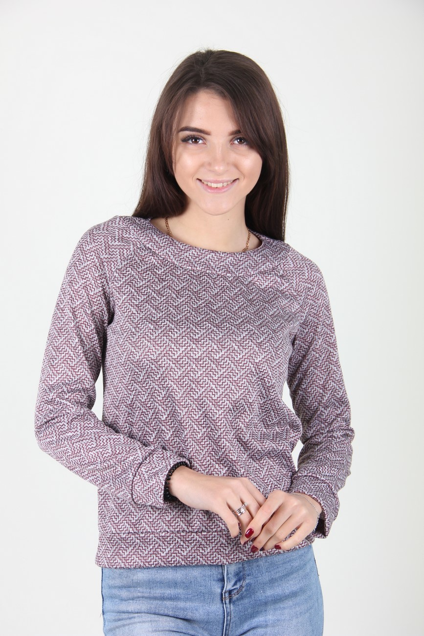 

Кофта женская MissFashion 7584 (Марсал, Кофта женская MissFashion 7584 (Марсал 50)