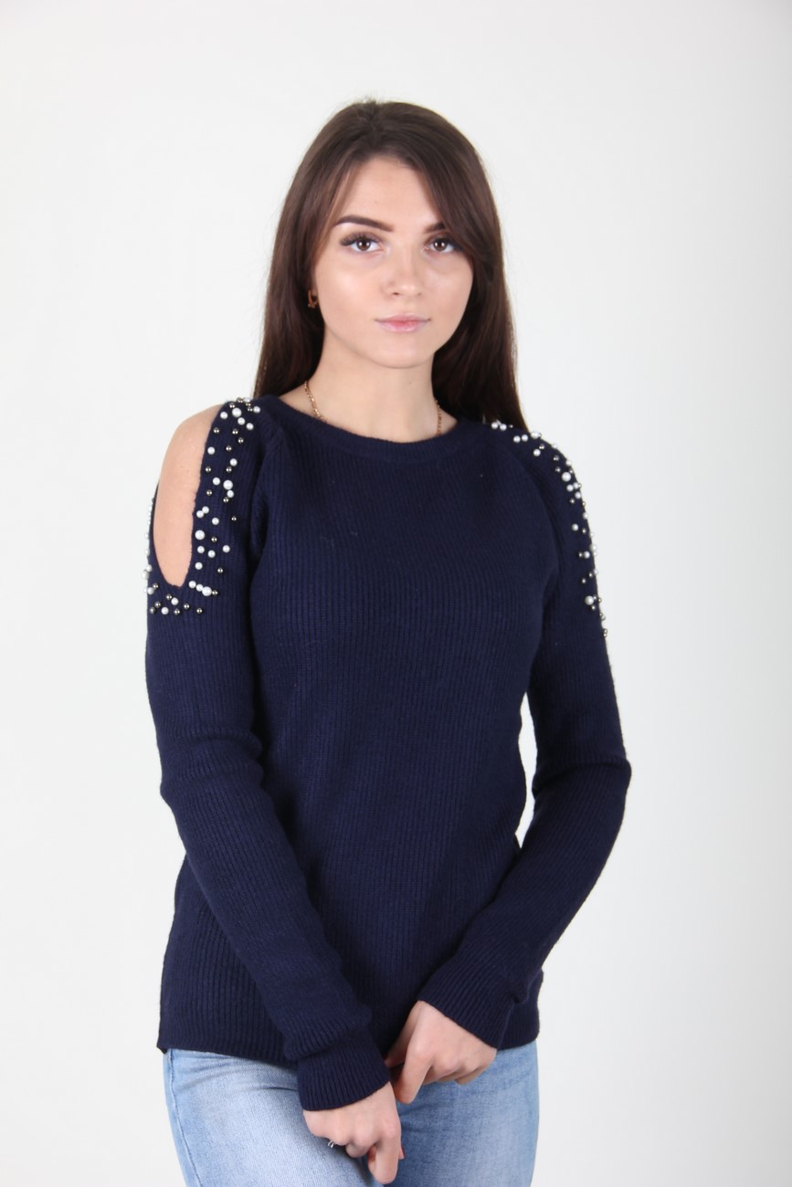 

Кофта женская LadiesFashion 9720 (Темно-синий M/L)