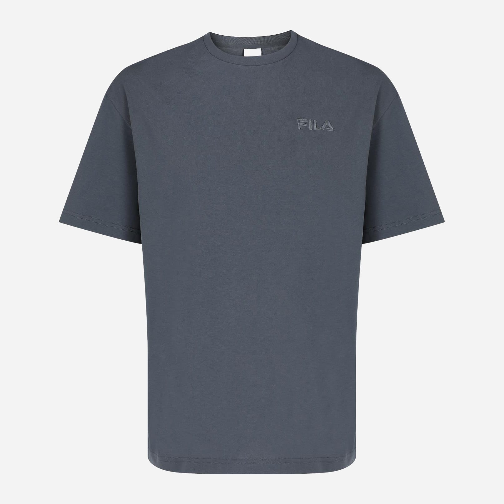 Акція на Футболка бавовняна чоловіча Fila Men's T-shirt 129393-Z3 48-50 Сапфірова від Rozetka