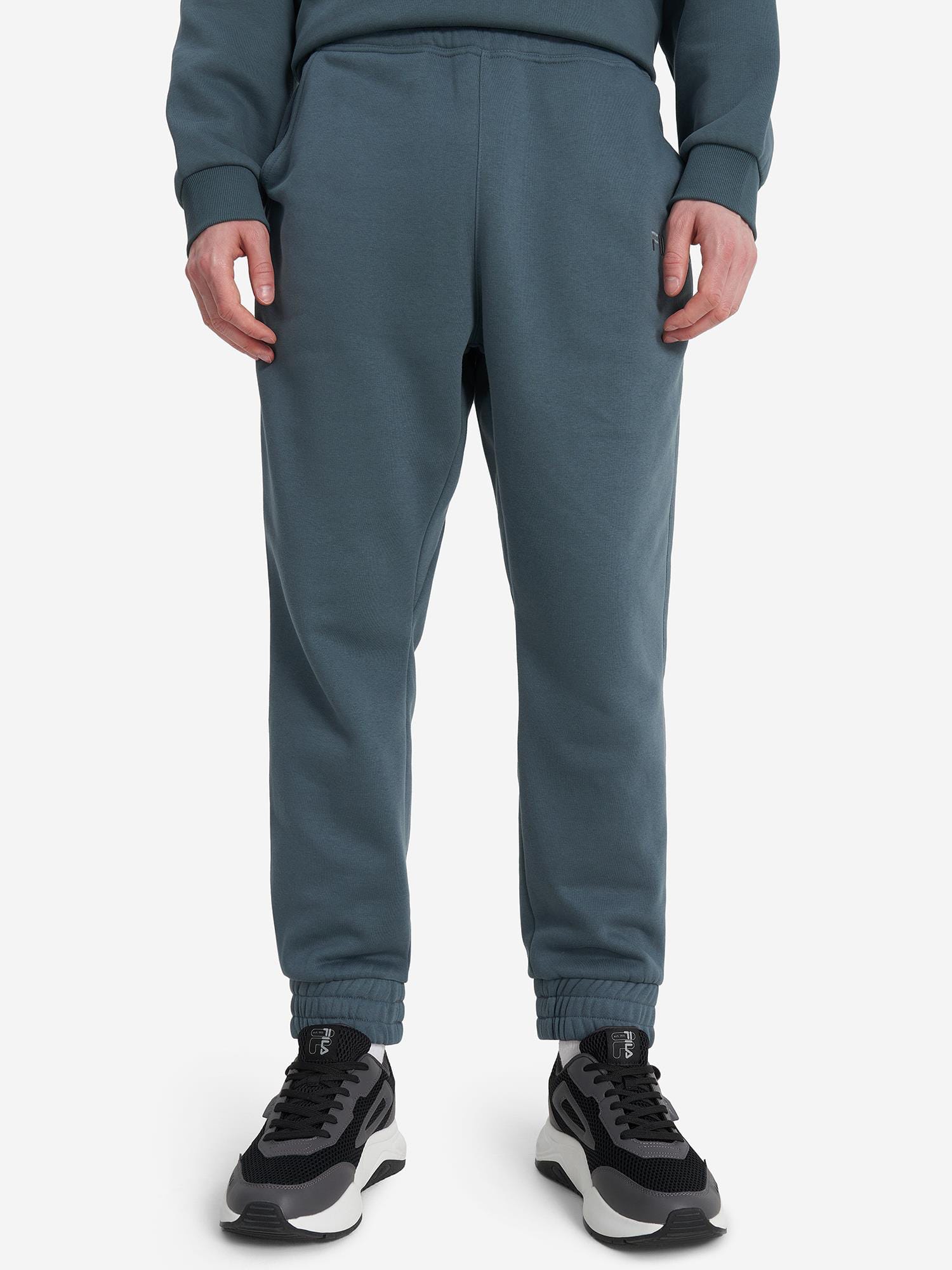 Акція на Спортивні штани чоловічі Fila Men's trousers 129403-Z3 44-46 Сапфірові від Rozetka