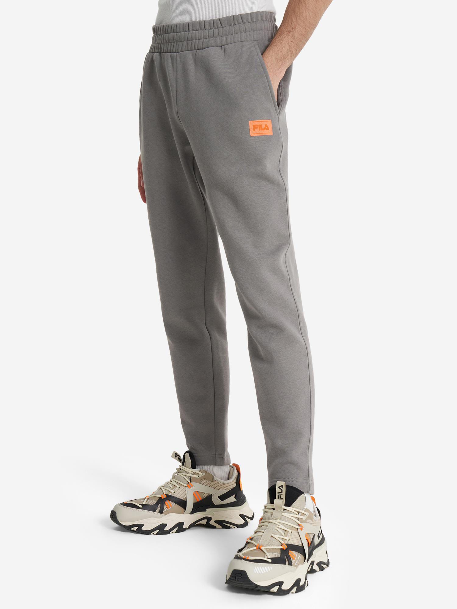 Акція на Спортивні штани чоловічі Fila Men's trousers 129890-91 52 Сірі від Rozetka