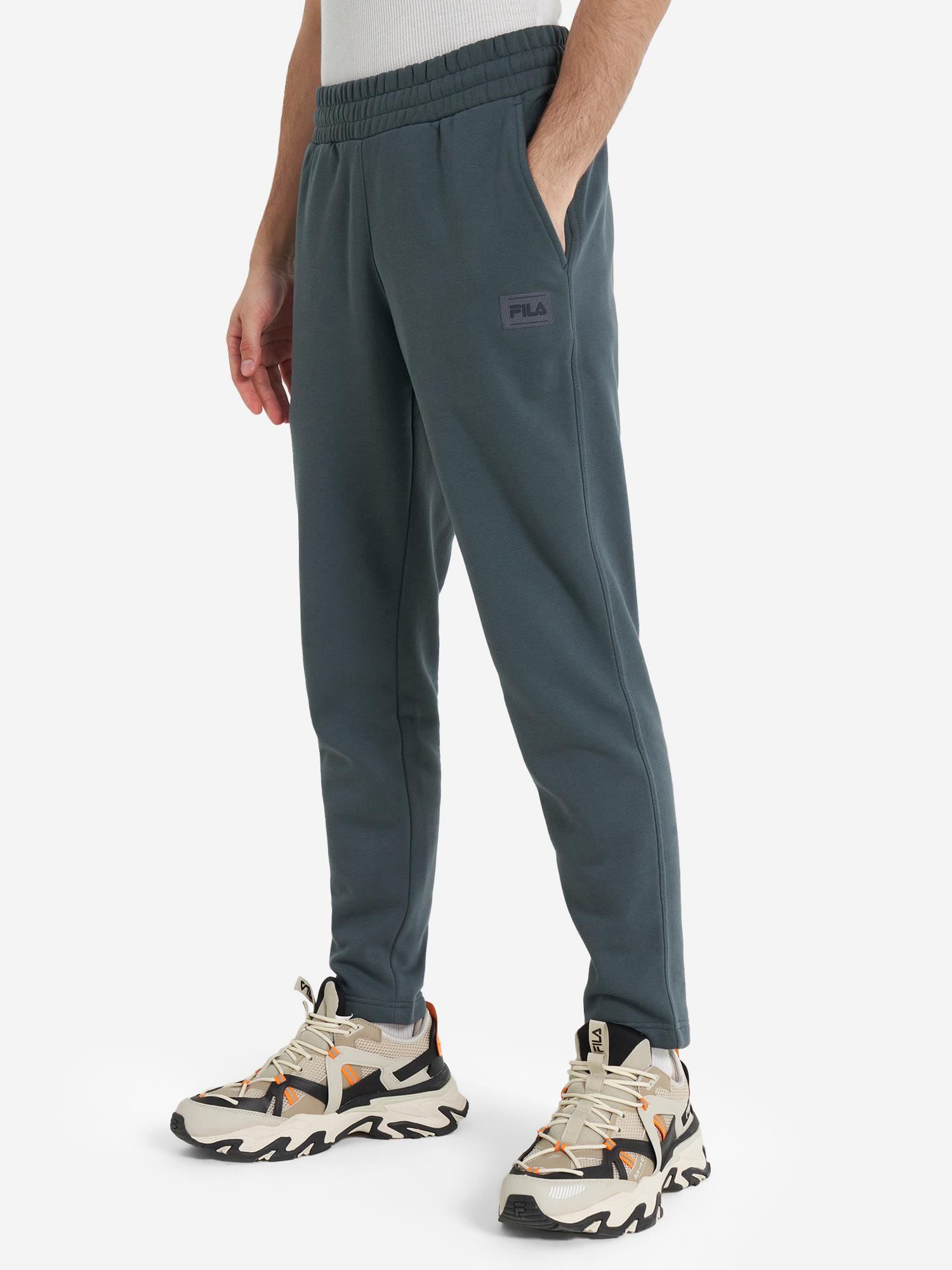 Акція на Спортивні штани чоловічі Fila Men's trousers 129890-Z3 52 Сапфірові від Rozetka