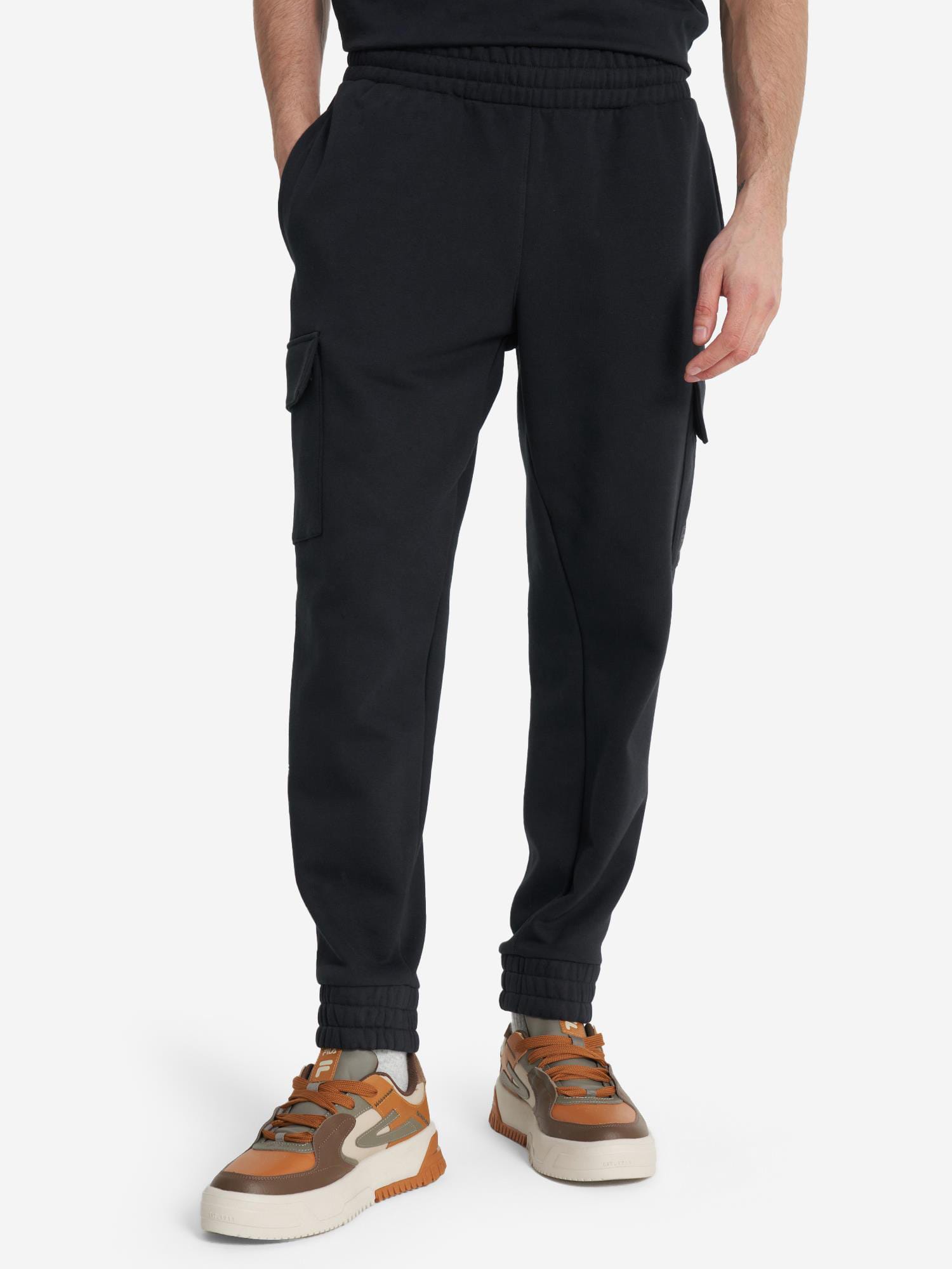 Акція на Спортивні штани чоловічі Fila Men's trousers 129891-99 52-54 Чорні від Rozetka