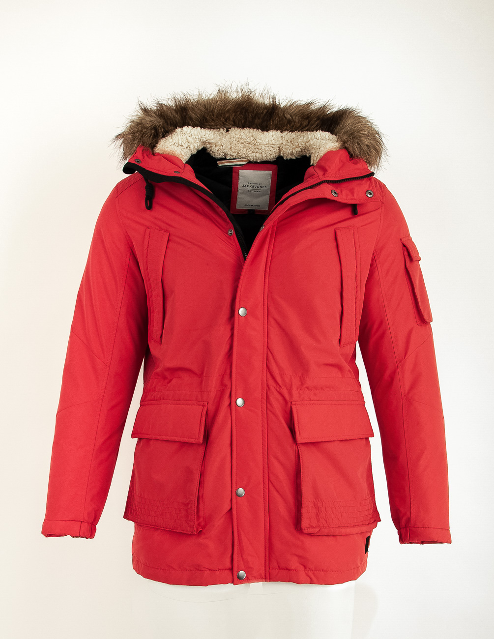 

Парка JACK&JONES М0103631 цвет красный S