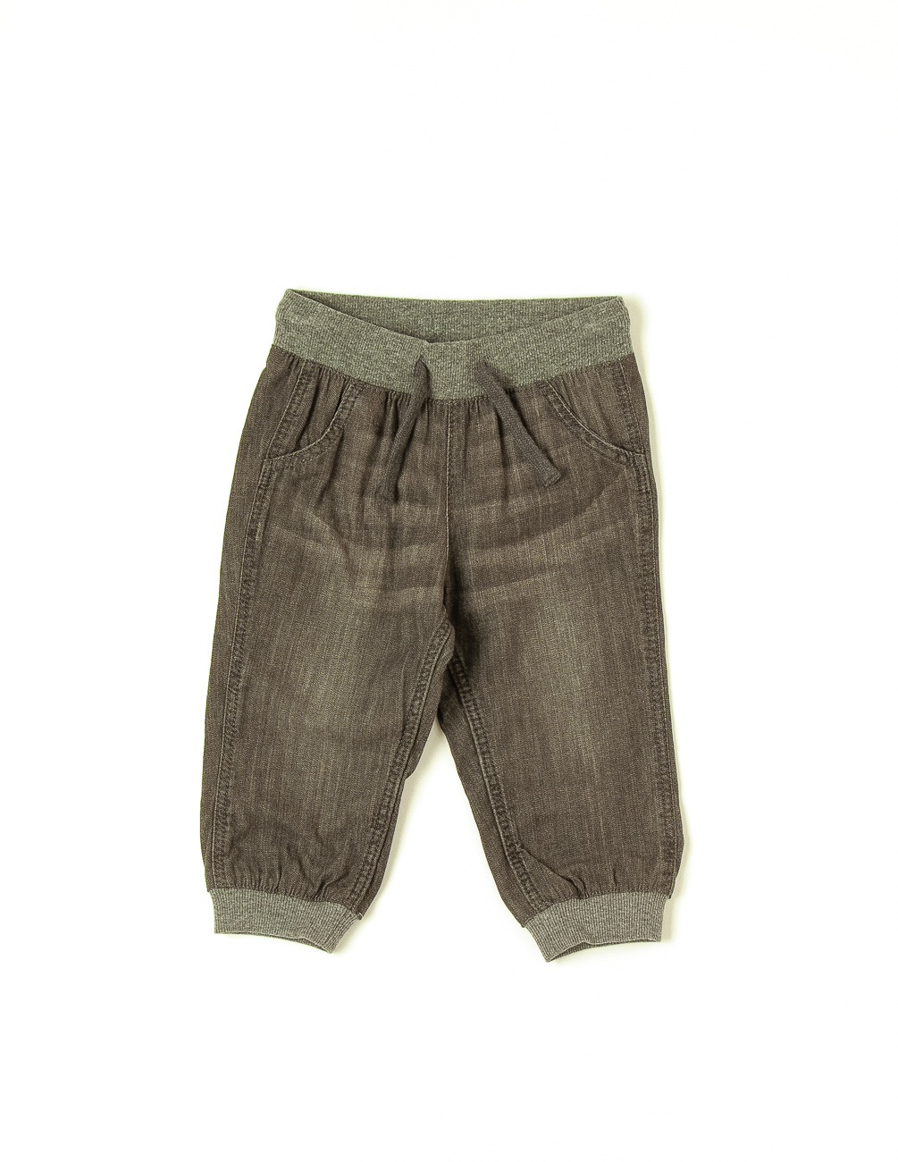 

Брюки H&M ДМ001000 цвет серый 86/92