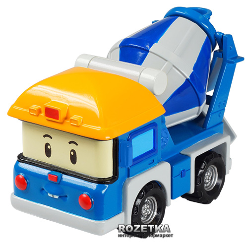 

Мики Бетономешалка Металлическая машинка Robocar Poli (83256)