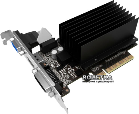 

Palit PCI-Ex GeForce GT 730 2048MB DDR3 (64bit) (902/1800) (VGA, DVI, HDMI) (NEAT7300HD46-2080H)