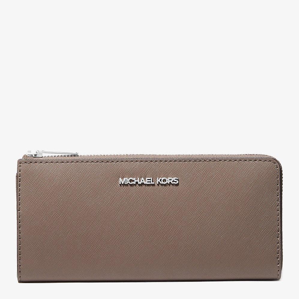 Акція на Гаманець жіночий шкіряний для карток Michael Kors 748724850 One size Коричневий від Rozetka