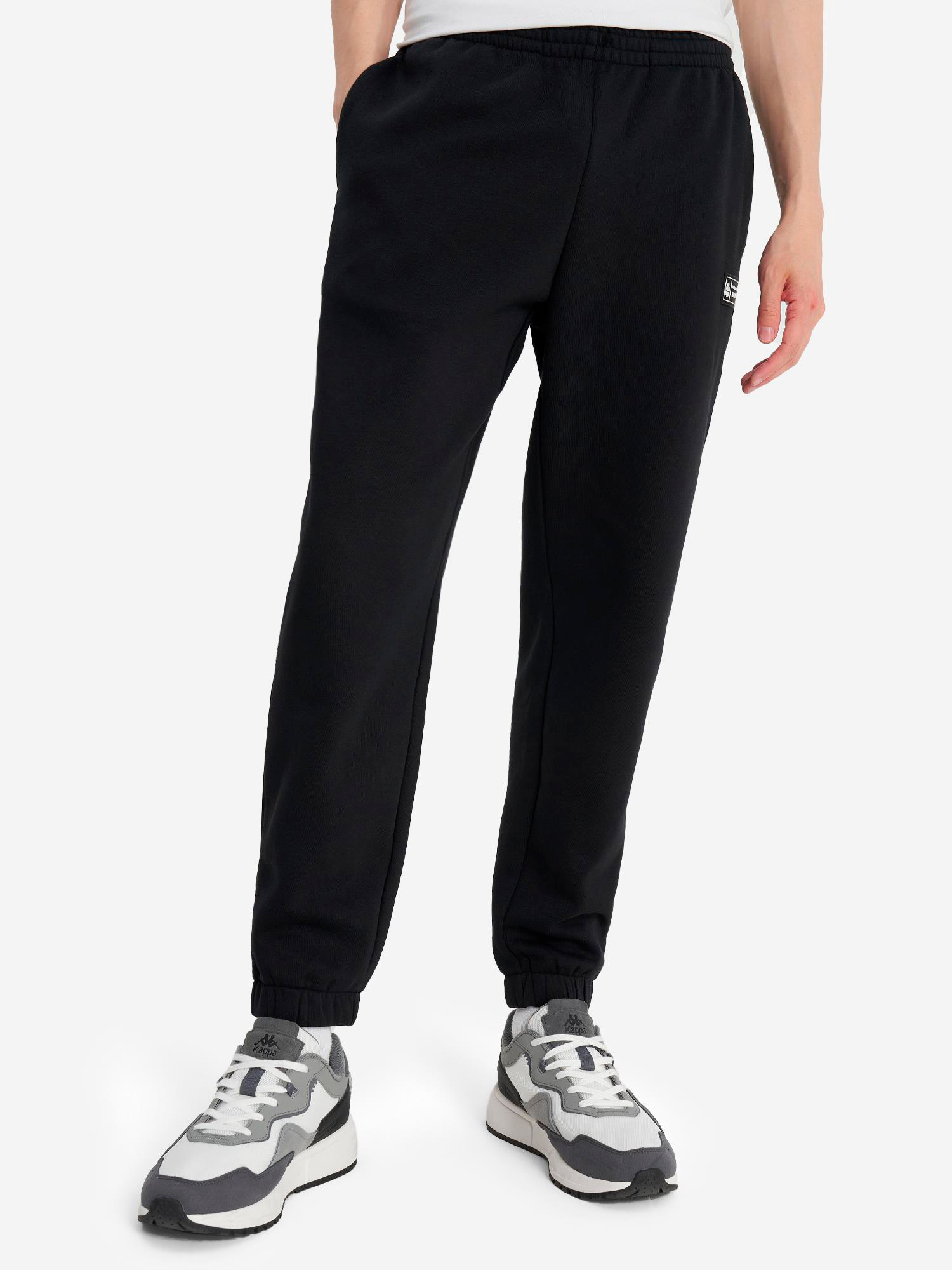 Акція на Спортивні штани чоловічі Kappa Men's trousers 130275-99 44-46 Чорні від Rozetka