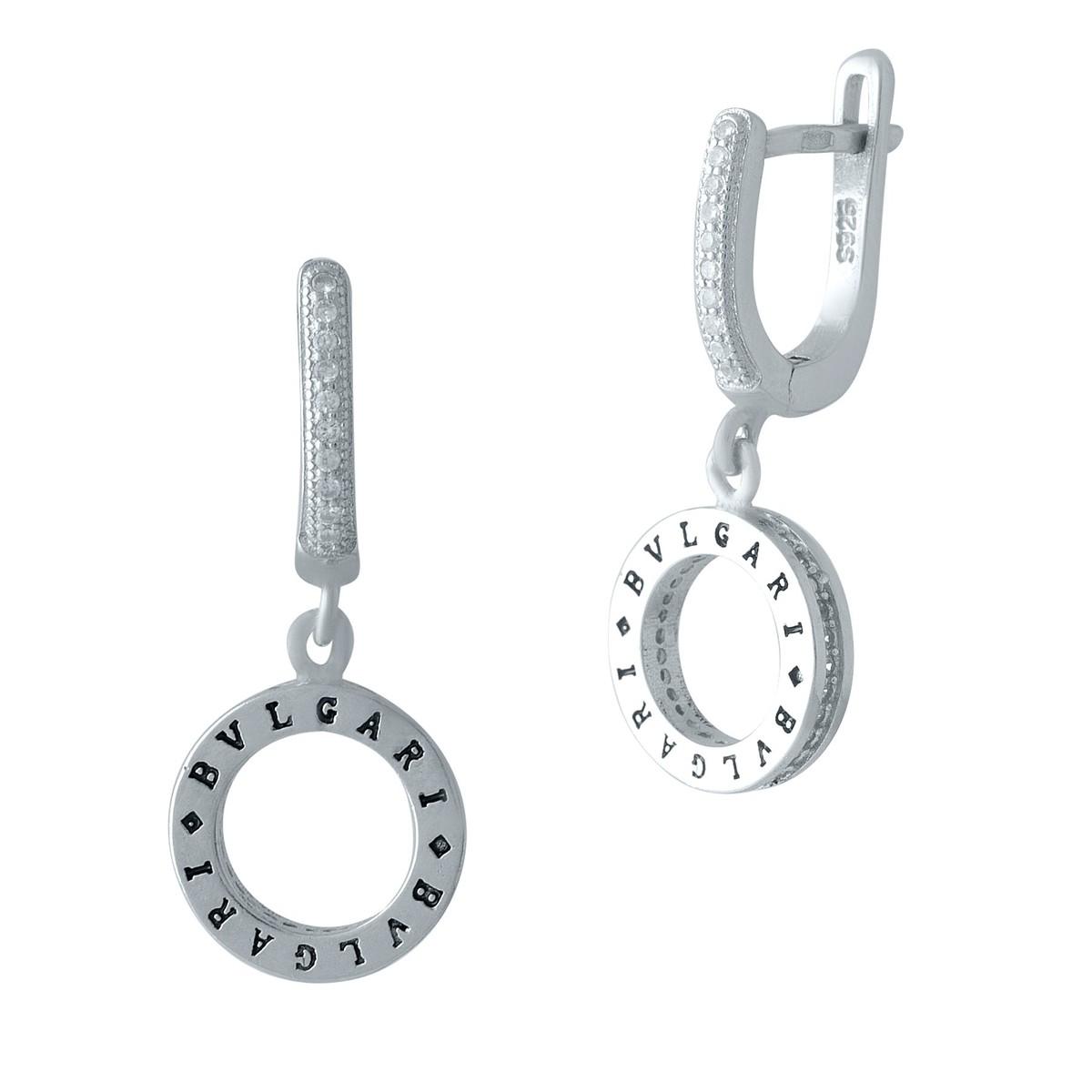 

Серебряные серьги SilverAlex с фианитами