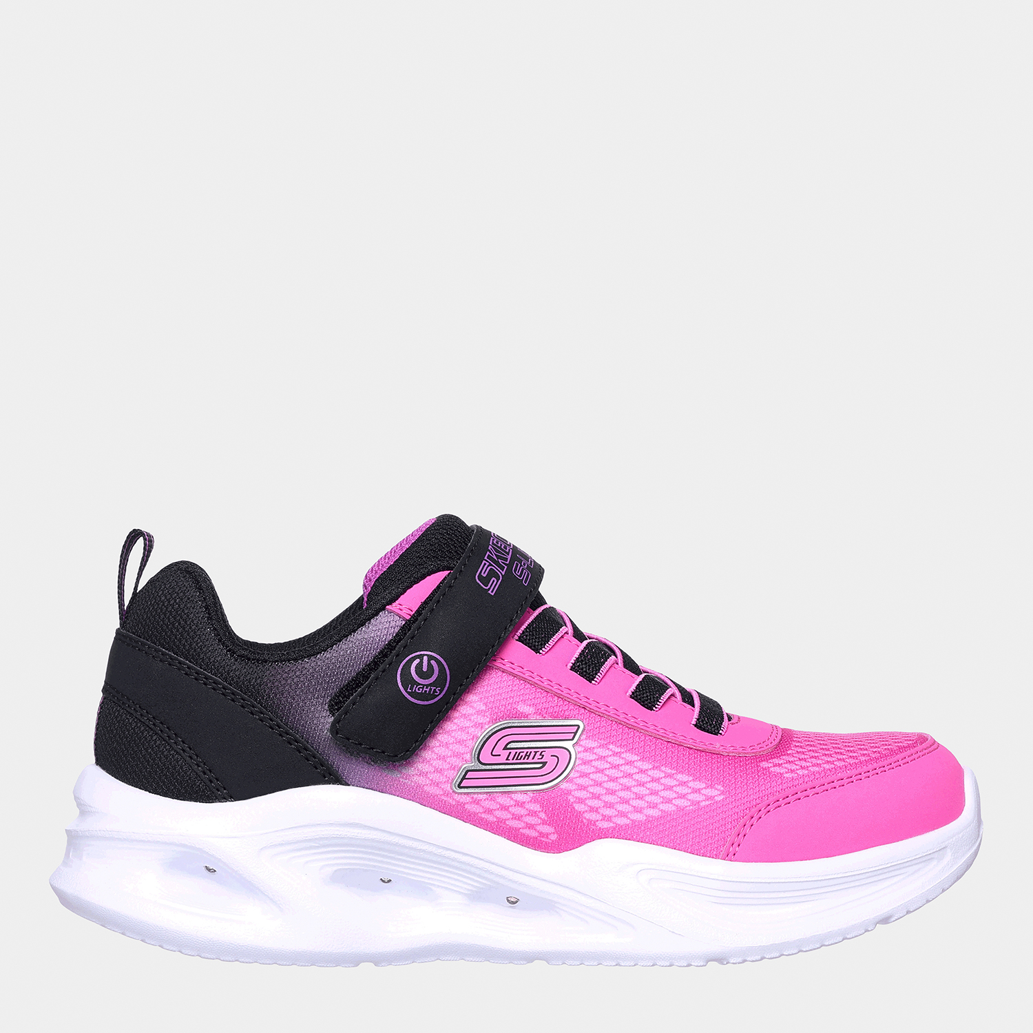 Акція на Дитячі кросівки для дівчинки Skechers 303714L BKHP 32 Чорні від Rozetka