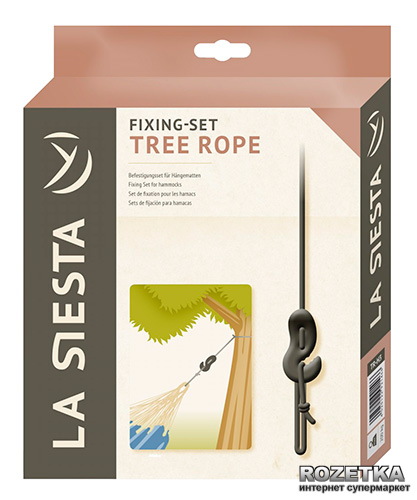 

Комплект La Siesta Tree Rope TR-H3 для крепления подвесных гамаков (TR-H3)