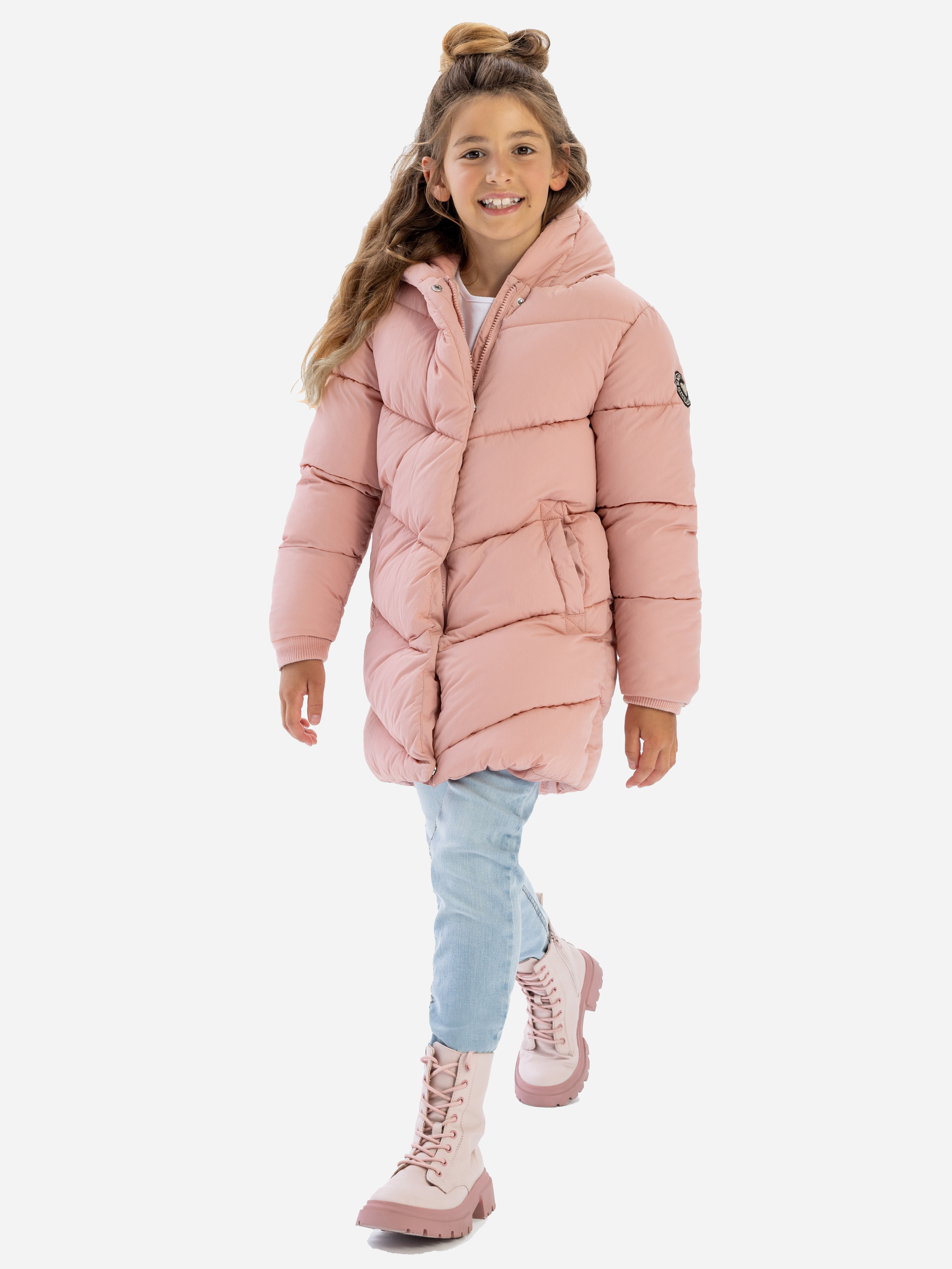 Підліткове зимове стьобане пальто для дівчинки Minoti 20coat40 41168TEN 158-164 см Рожеве від Rozetka на платформі USKIDKA Акція на Підліткове зимове стьобане пальто для дівчинки Minoti 20coat40 41168TEN 158-164 см Рожеве від Rozetka