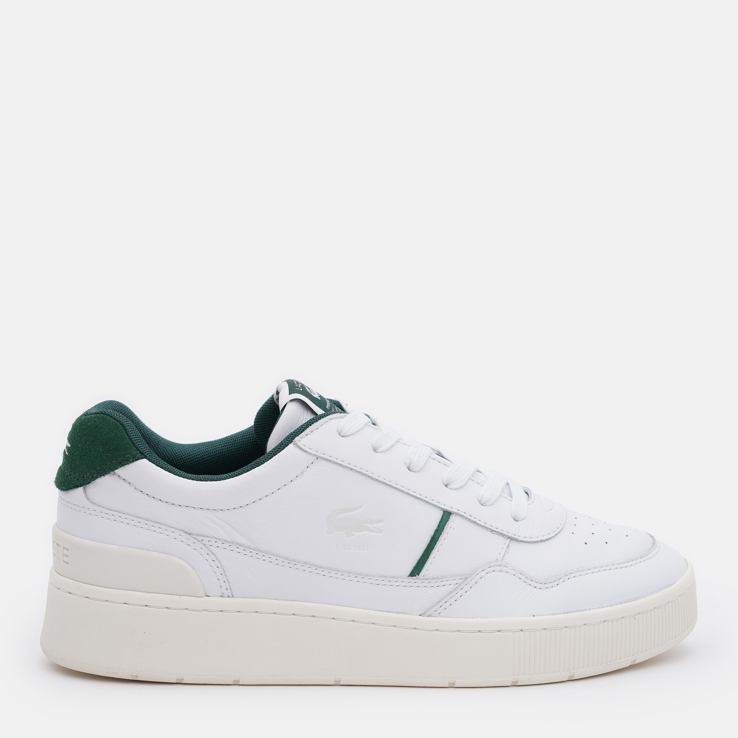 Акція на Чоловічі кросівки Lacoste Ace Clip 747SMA0037-082 42 (T8) 25.8 см WHT/GRN від Rozetka