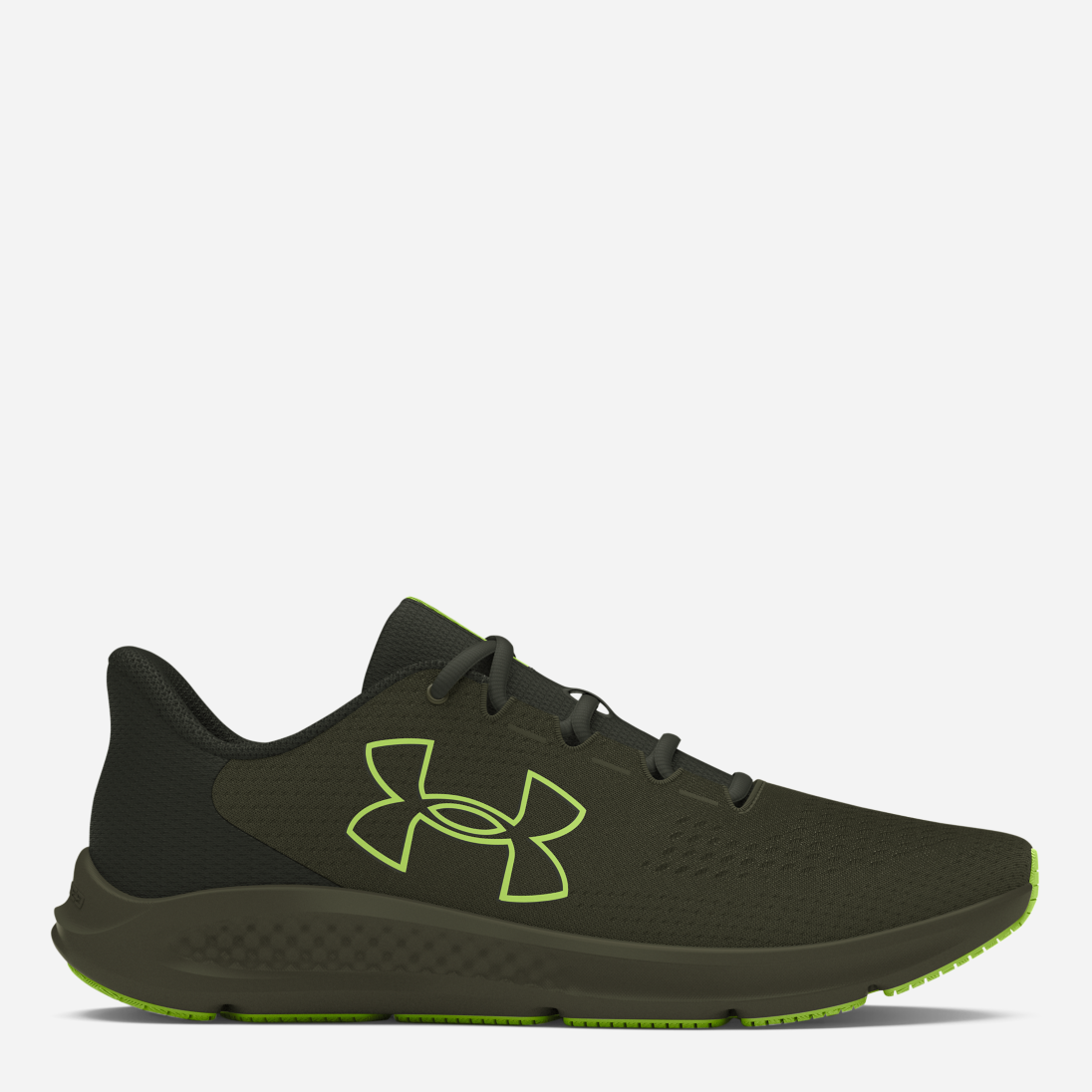 Акція на Чоловічі кросівки для бігу Under Armour Charged Pursuit 3 BL 3026518-301 43 (9.5US) 27.5 см Зелені від Rozetka