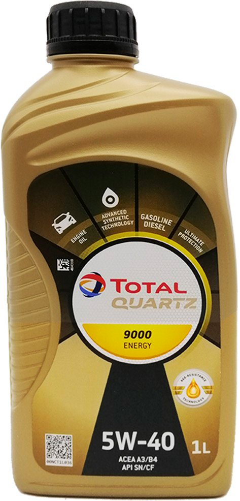 Акция на Моторное масло Total Quartz 9000 Energy 5W-40 1 л (166245) от Rozetka UA
