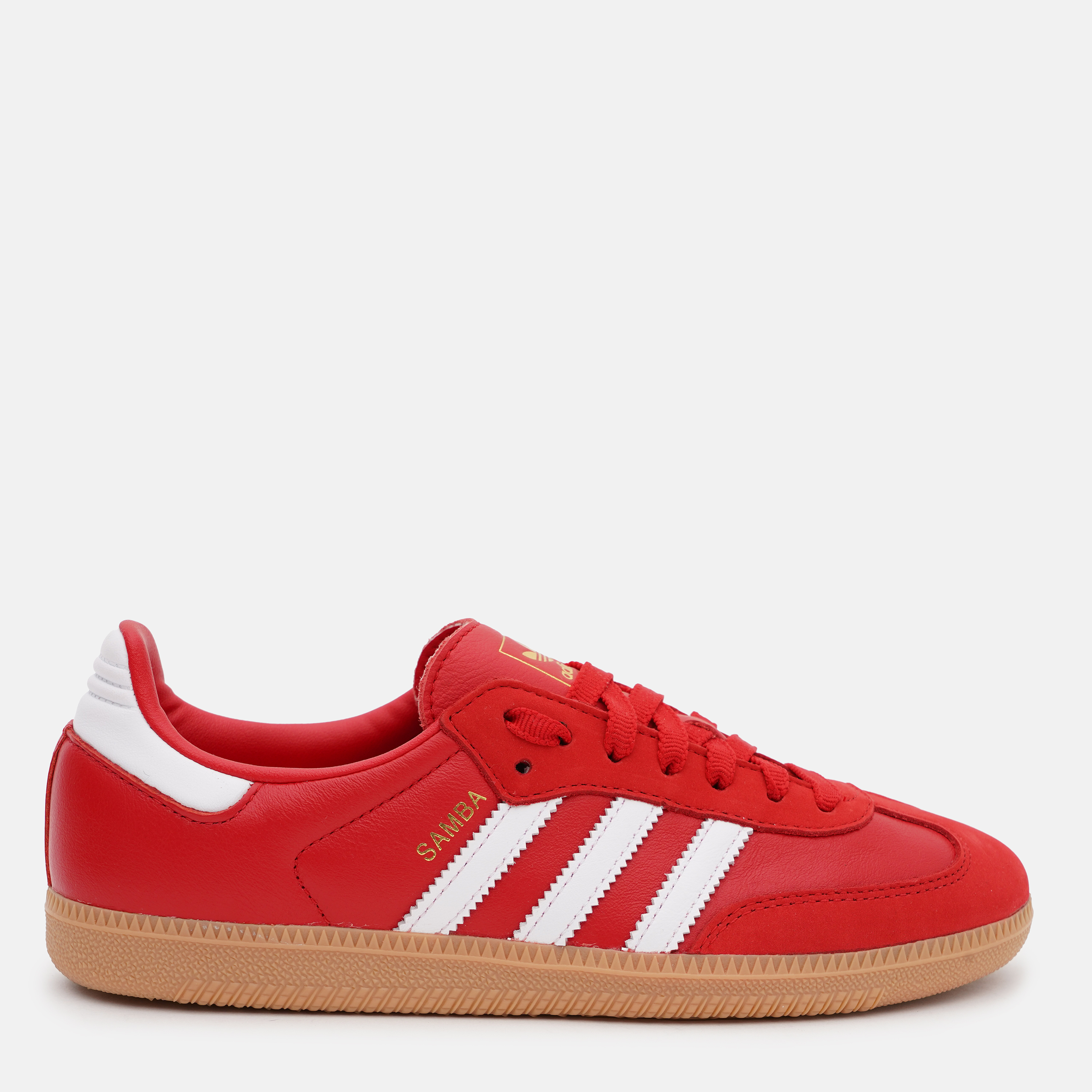 Акція на Жіночі кеди низькі Adidas Samba Og W IE6524 36 (3.5UK) 22.2 см Samba Og W Betsca/Ftwwht/Goldmt від Rozetka