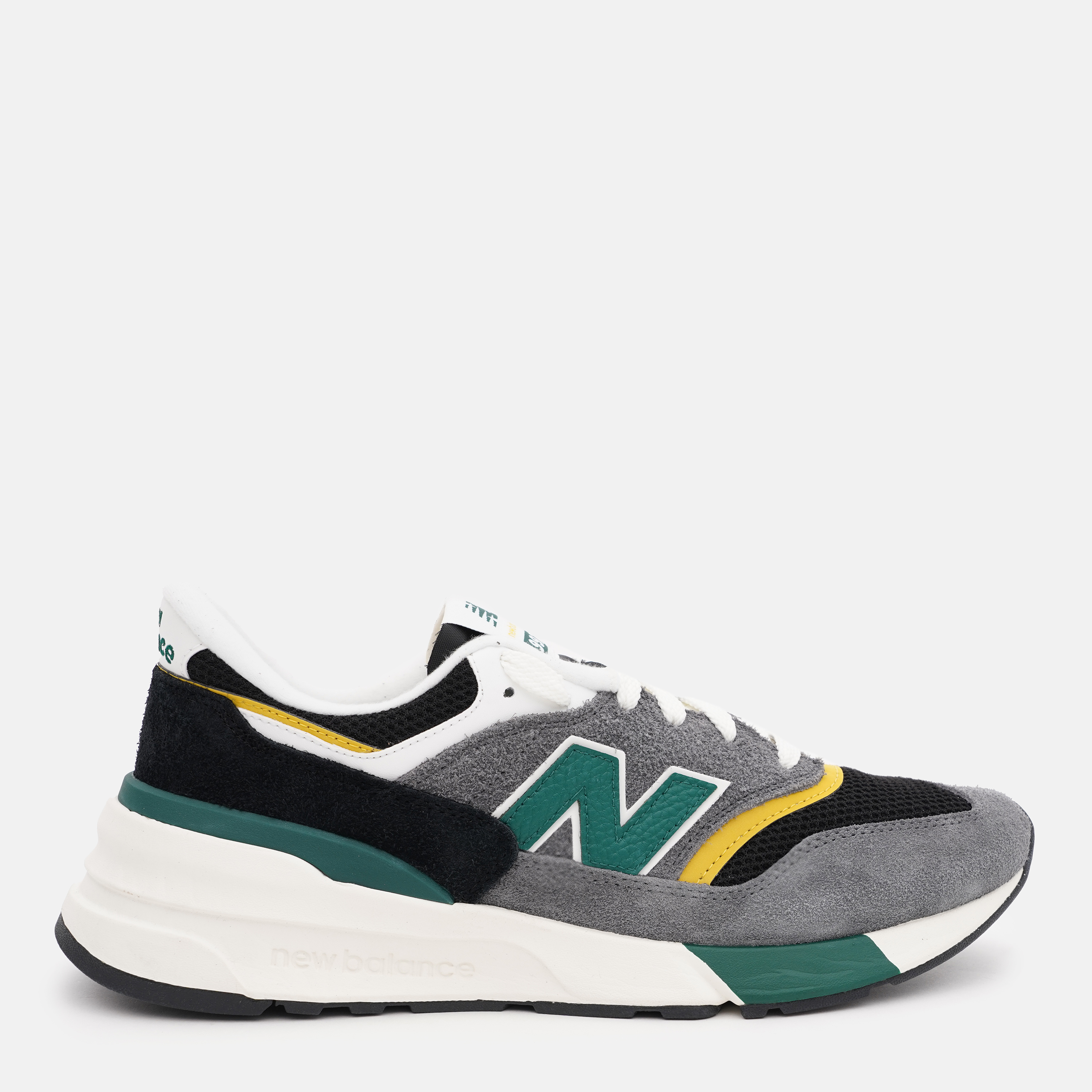 Акція на Чоловічі кросівки New Balance 997R U997RRA 42 (8.5US) 26.5 см Чорний/Зелений від Rozetka