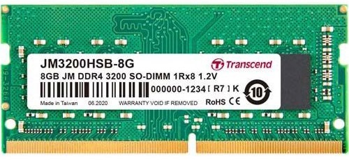 

Оперативна пам'ять Transcend DDR4 8GB 3200Mhz (JM3200HSB-8G) (6599603)