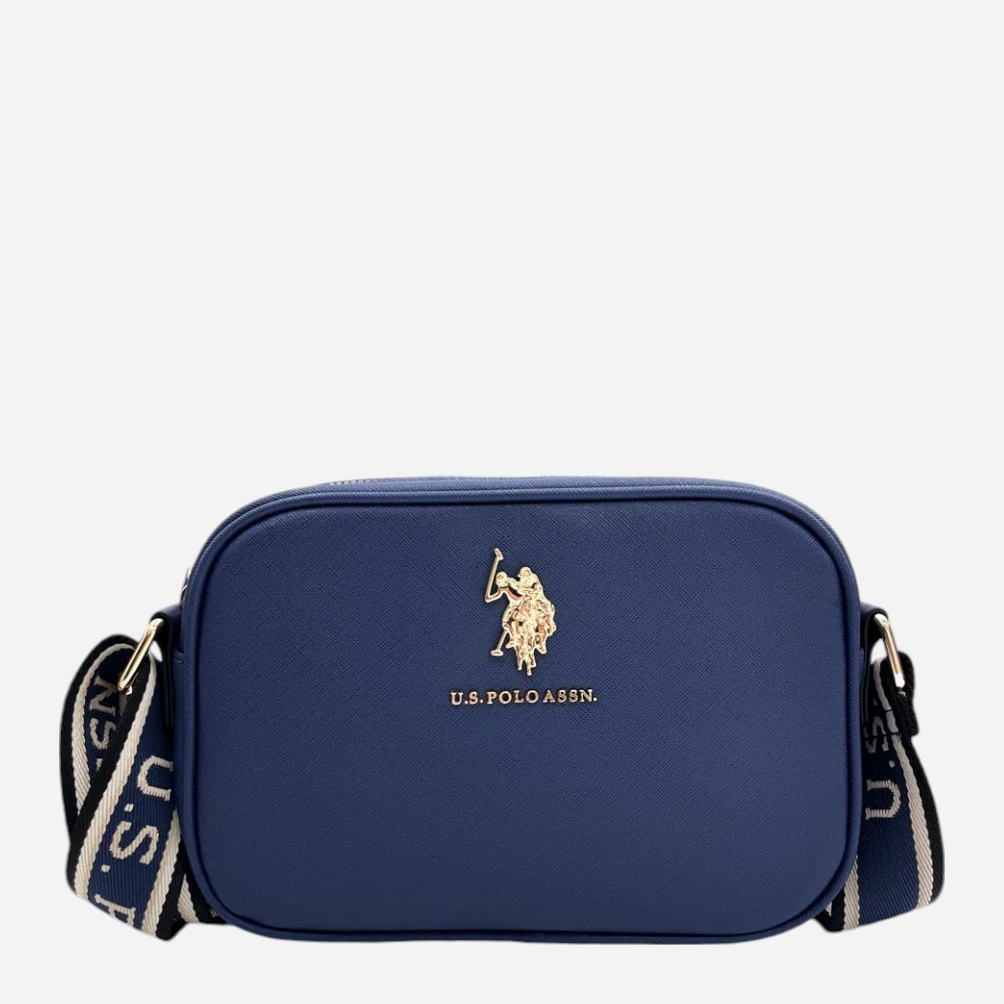 Акція на Сумка крос-боді жіноча U.S. Polo Assn 27A321-AA00A(Navy) Темно-синя від Rozetka