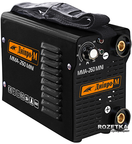 Сварочный инвертор Дніпро-М mini ММА 260 (70127019) – фото, отзывы ...