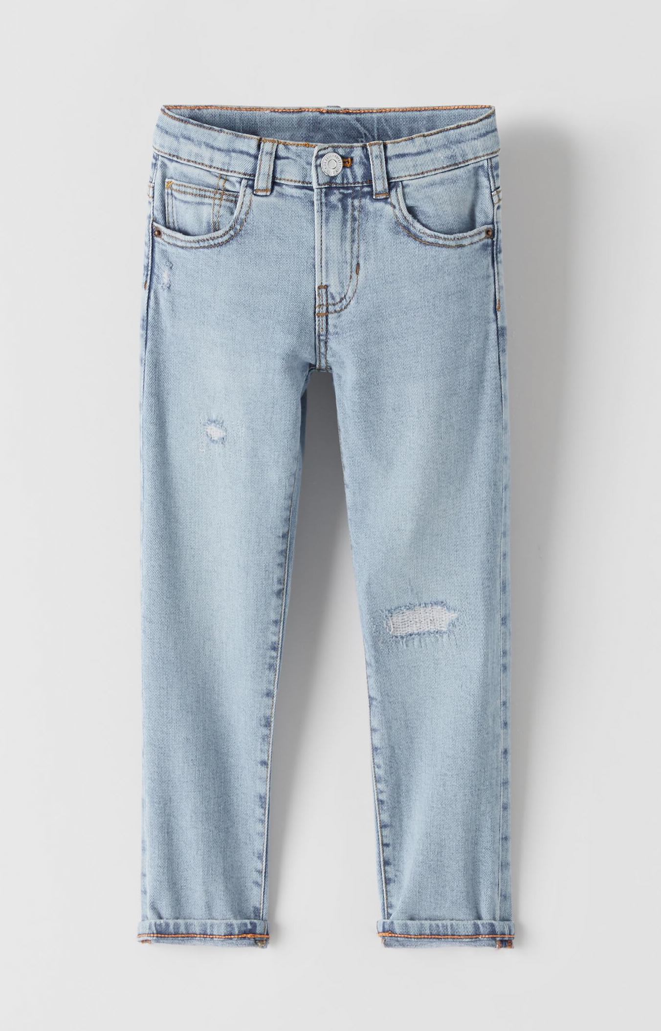 

Джинсы для мальчика Zara 128 размер голубые 8367667