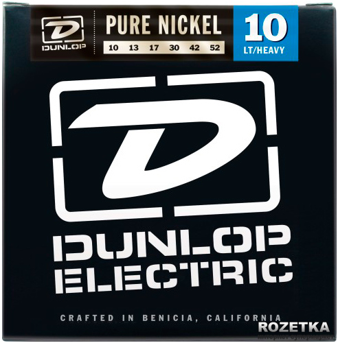 

Dunlop DEK1052 Pure Nickel Light/Heavy (10-52)