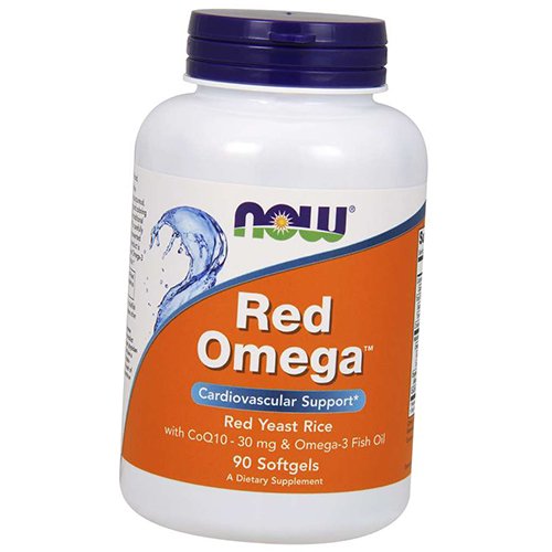 

Омега 3, Red Omega, Now Foods 90гелкапс (67128024)