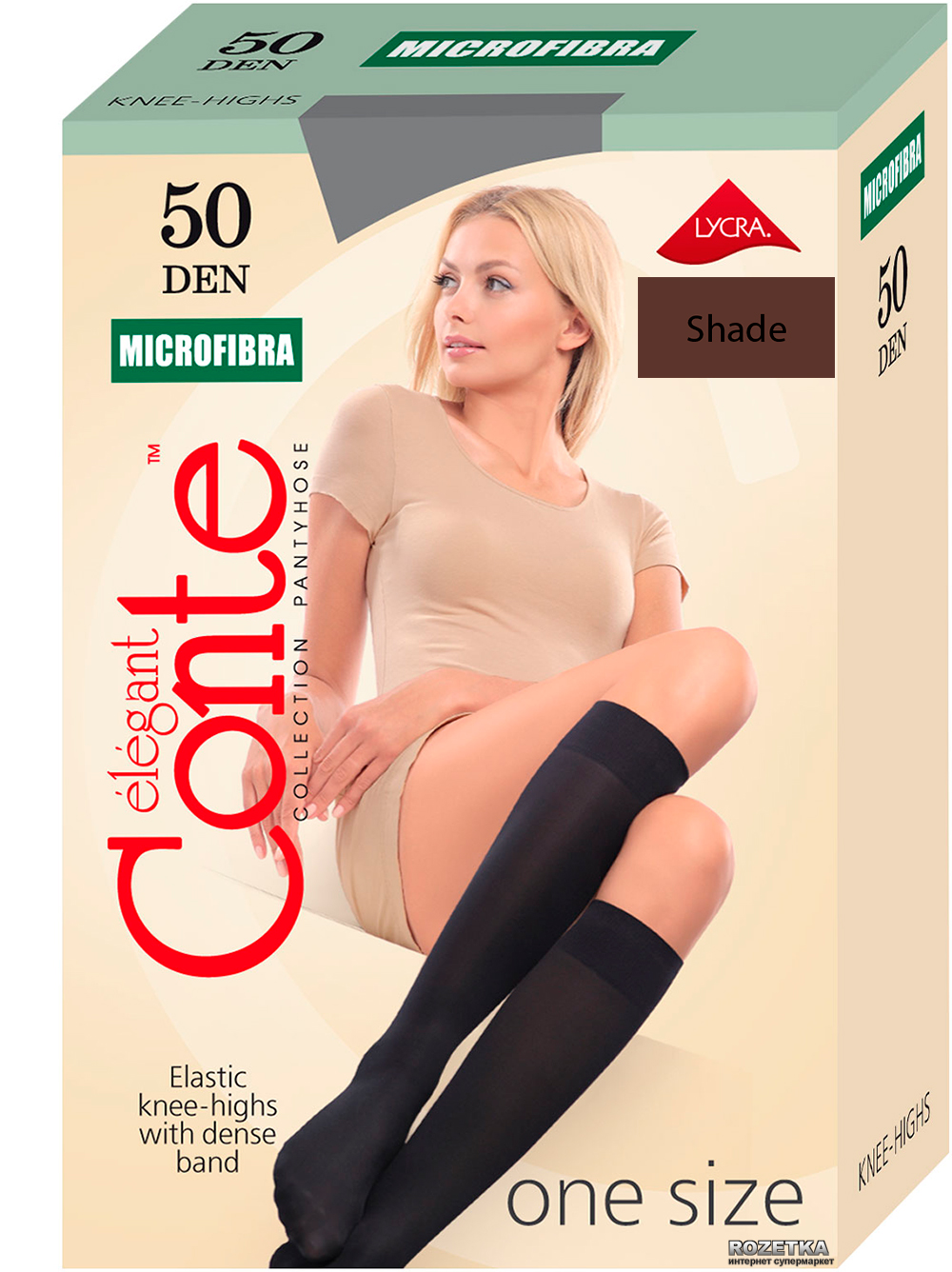 

Гольфы Conte Microfibra 50 Den Shade