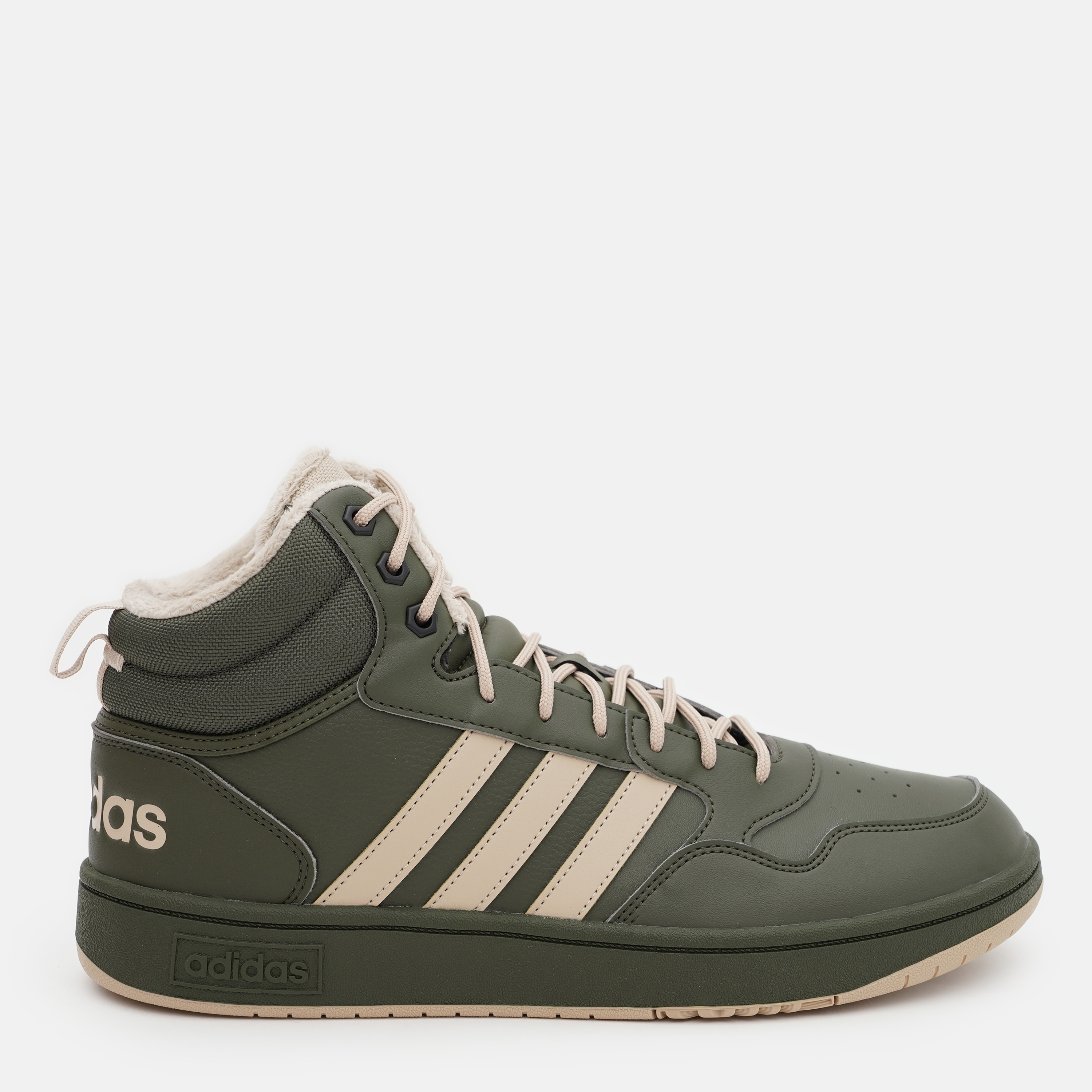 Акція на Чоловічі зимові черевики Adidas Hoops 3.0 Mid Wtr IH0163 43.5 (9UK) 27.5 см Nightcarg/Clabro/Cbl від Rozetka