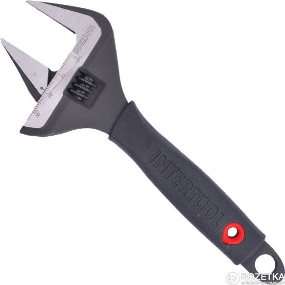 

Ключ розвідний Intertool 200 мм, обрезинова рукоятка (XT-0045)
