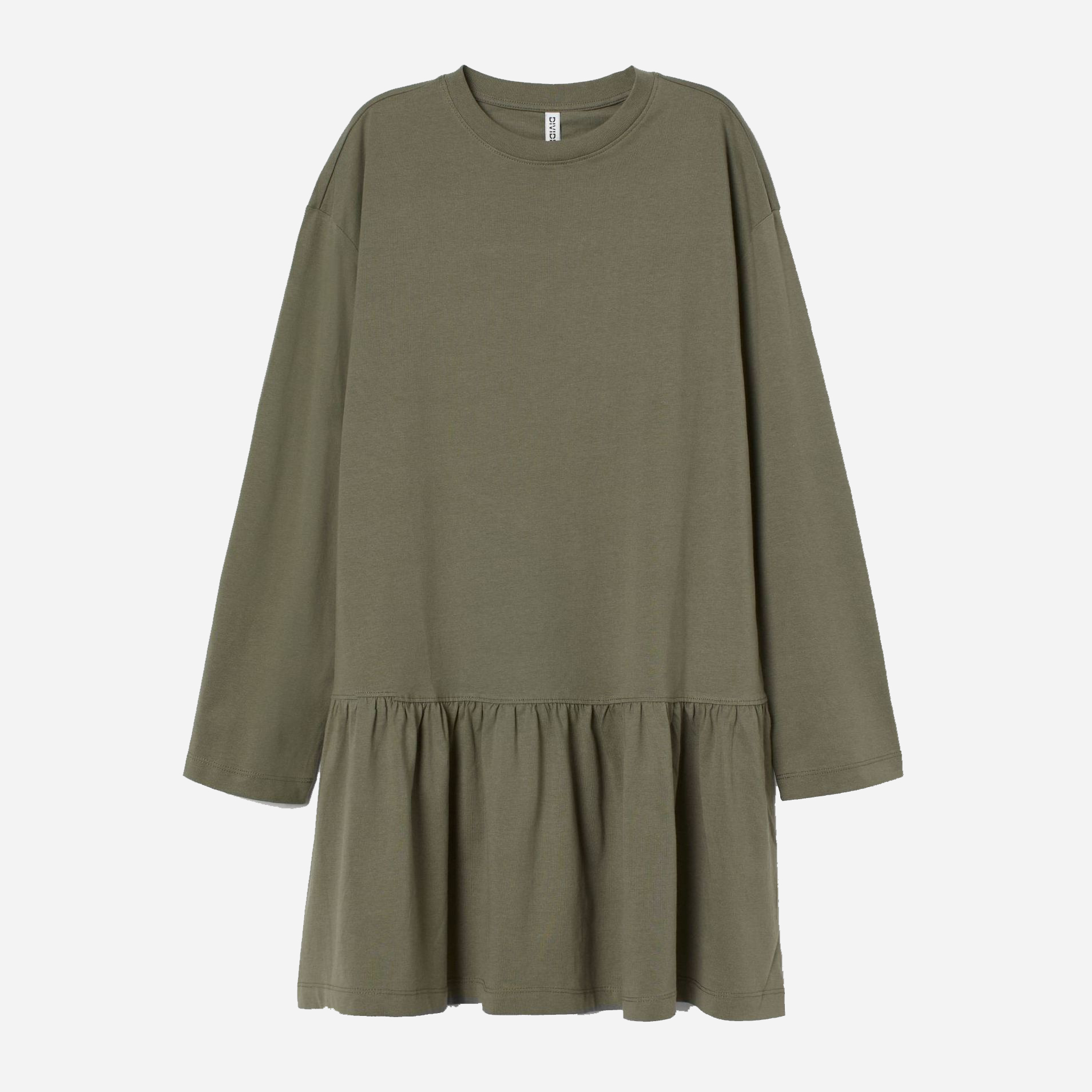 Акція на Плаття коротке літнє жіноче H&M 8900212wer XL Хакі від Rozetka