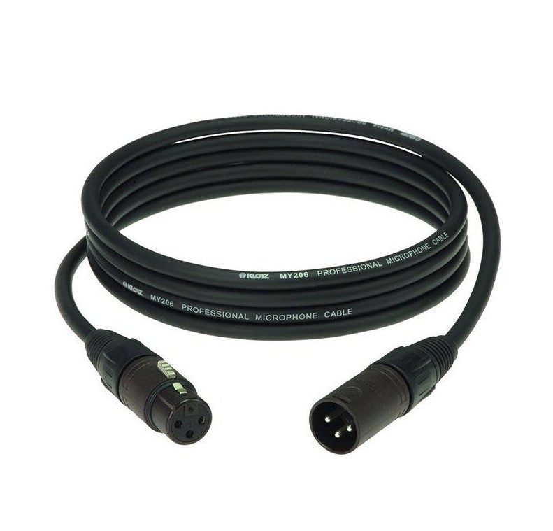 

Микрофонный кабель XLR Female — XLR Male KLOTZ MB1X1000 10м
