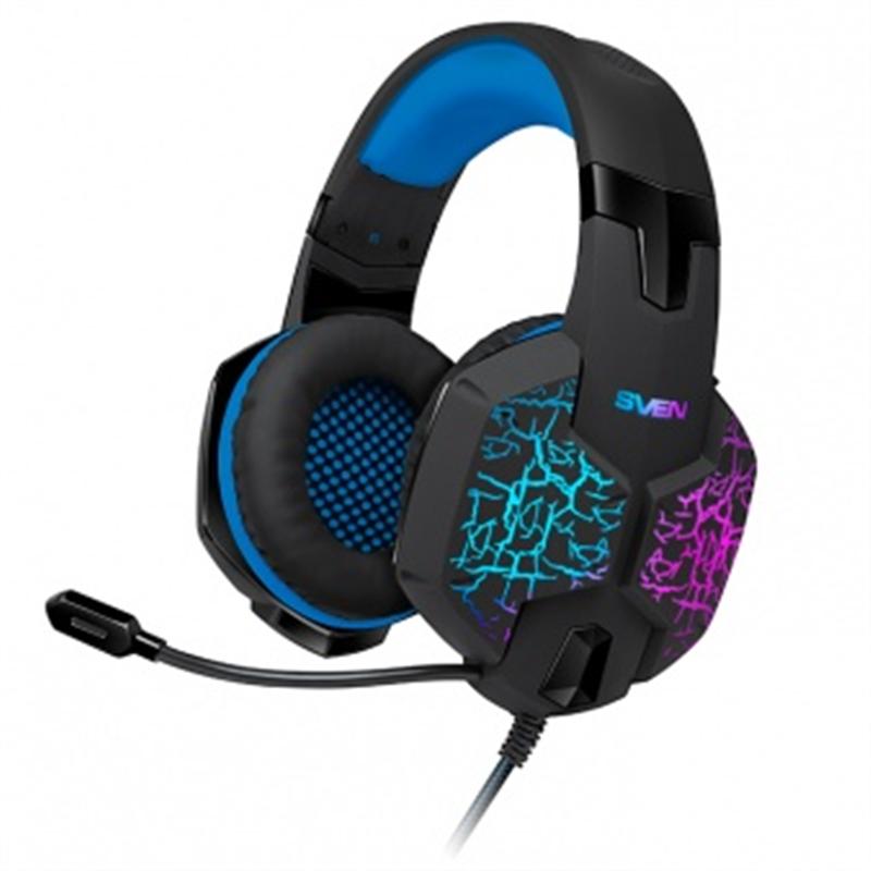 

Игровые наушники с микрофоном Sven AP-U980MV Black/Blue