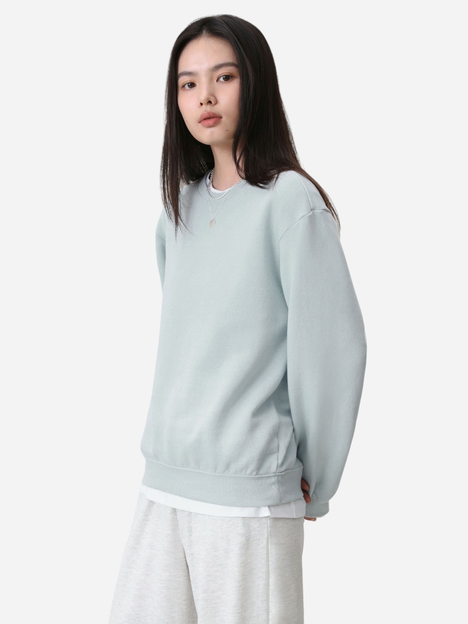 Акція на Світшот жіночий H&M 060970818_lightblue L Світло-блакитний від Rozetka