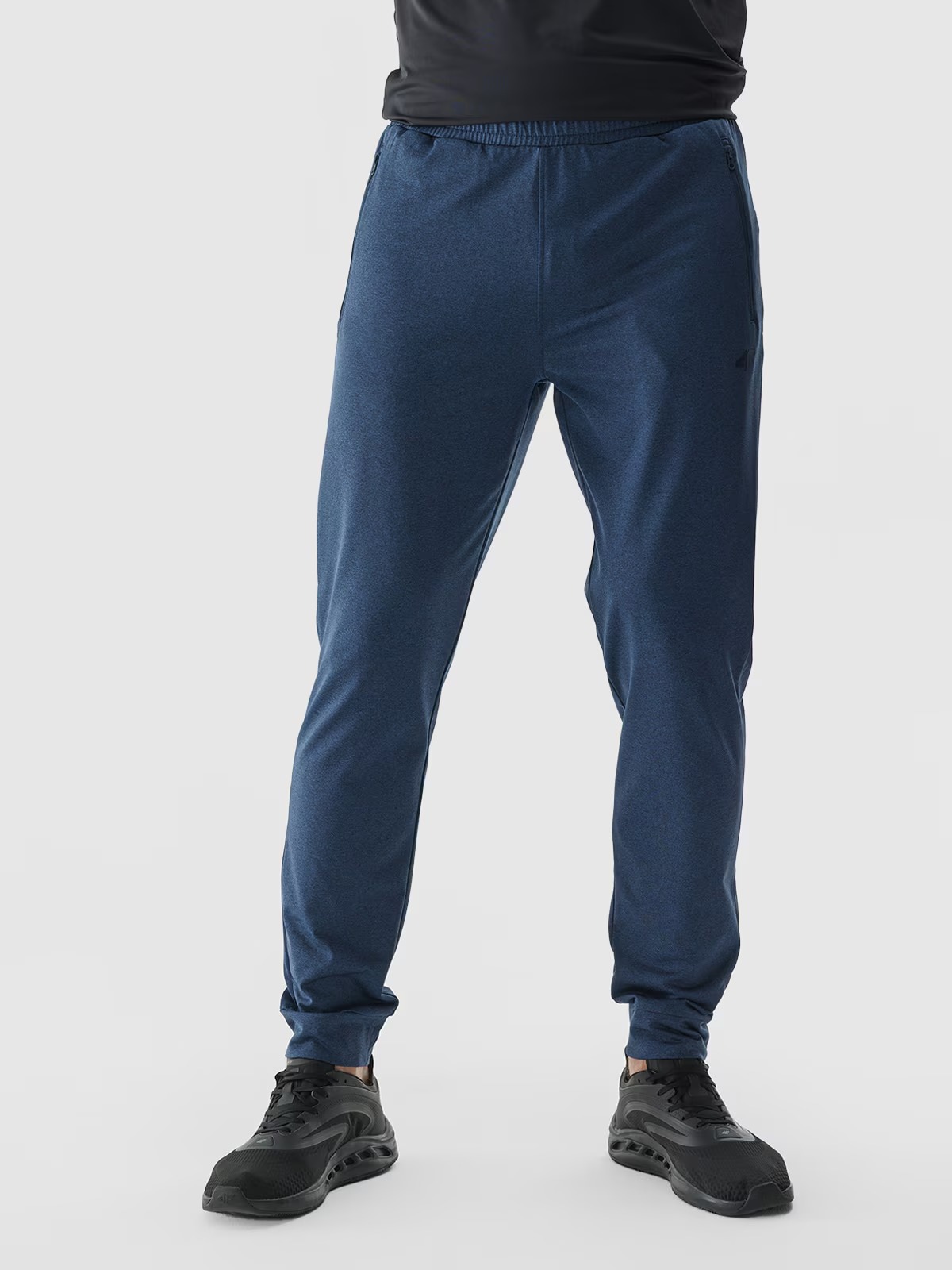 Акція на Спортивні штани утеплені чоловічі 4F Trousers Fnk M682 4FWAW24TFTRM682-31M 2XL Сині від Rozetka