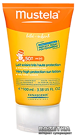 Копия Солнцезащитный лосьон с очень высокой степенью защиты Mustela ...