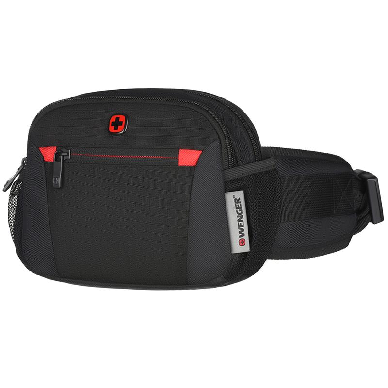 

Сумка бананка на пояс Wenger Waist Pack 22 х 16.5 х 7 см Черная
