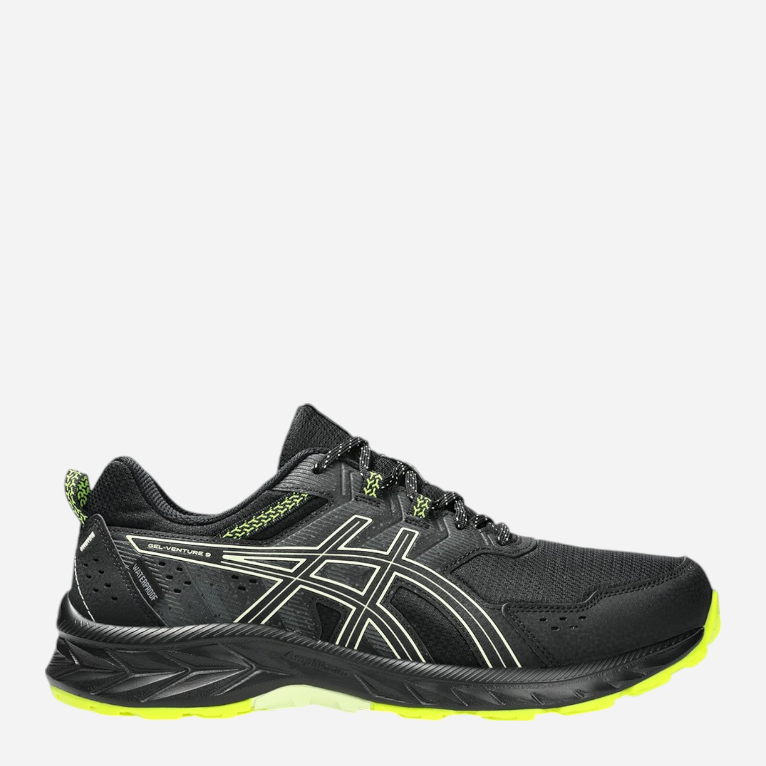 Акція на Чоловічі кросівки для бігу ASICS Gel-Venture 1011B705-003 40 (7US) 25.2 см Чорний/Світло-зелений від Rozetka