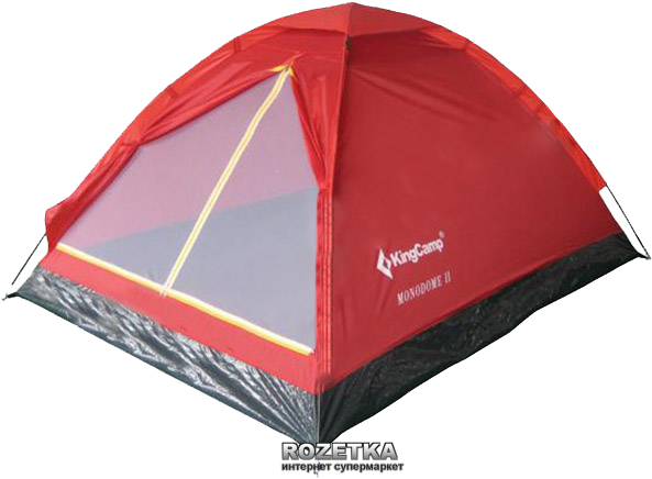 

Палатка KingCamp Monodome 3 Red (KT3010 Red)