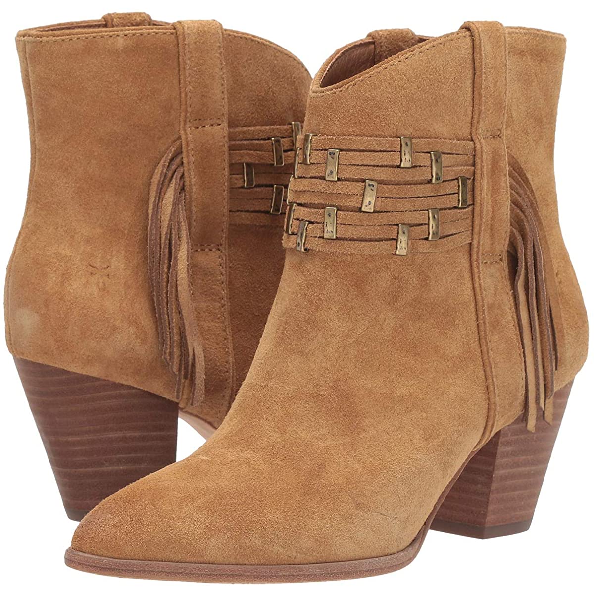 

Ботильоны женские Frye Reed Showdown Stud Bootie Коричневый размер 36