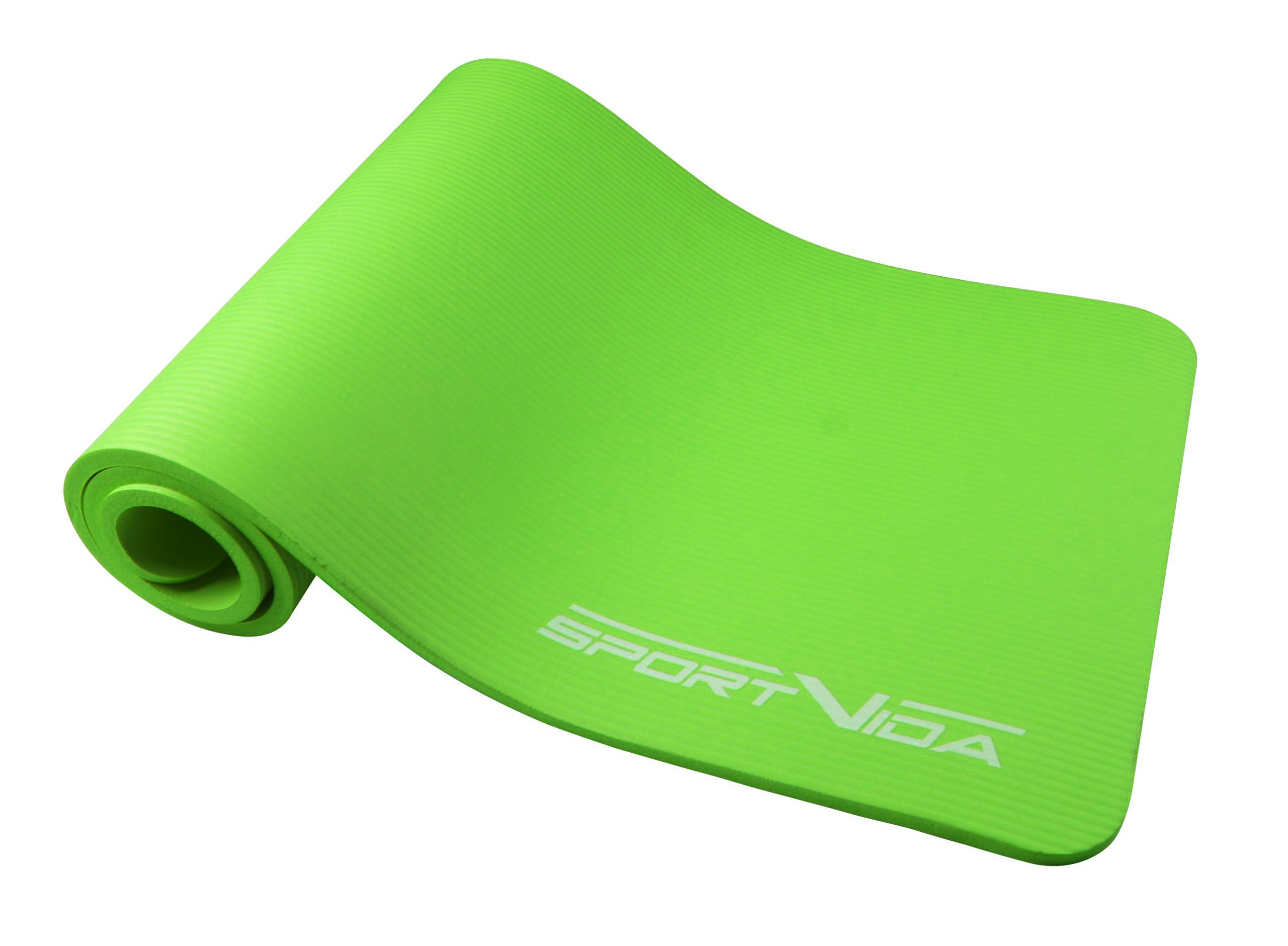 

Коврик (мат) для йоги и фитнеса SportVida NBR 1 Plus см SV-HK0248 Green