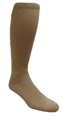 

Демисезонные антибактериальные носки Covert Threads Military Boot Socks - Rock Ground Pounder Medium, Coyote Brown