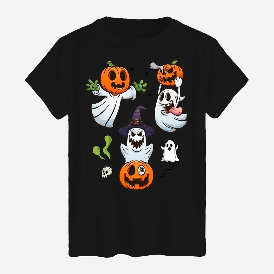 Акція на Футболка бавовняна довга чоловіча Likey Halloween M150-2306 3XL Чорна від Rozetka