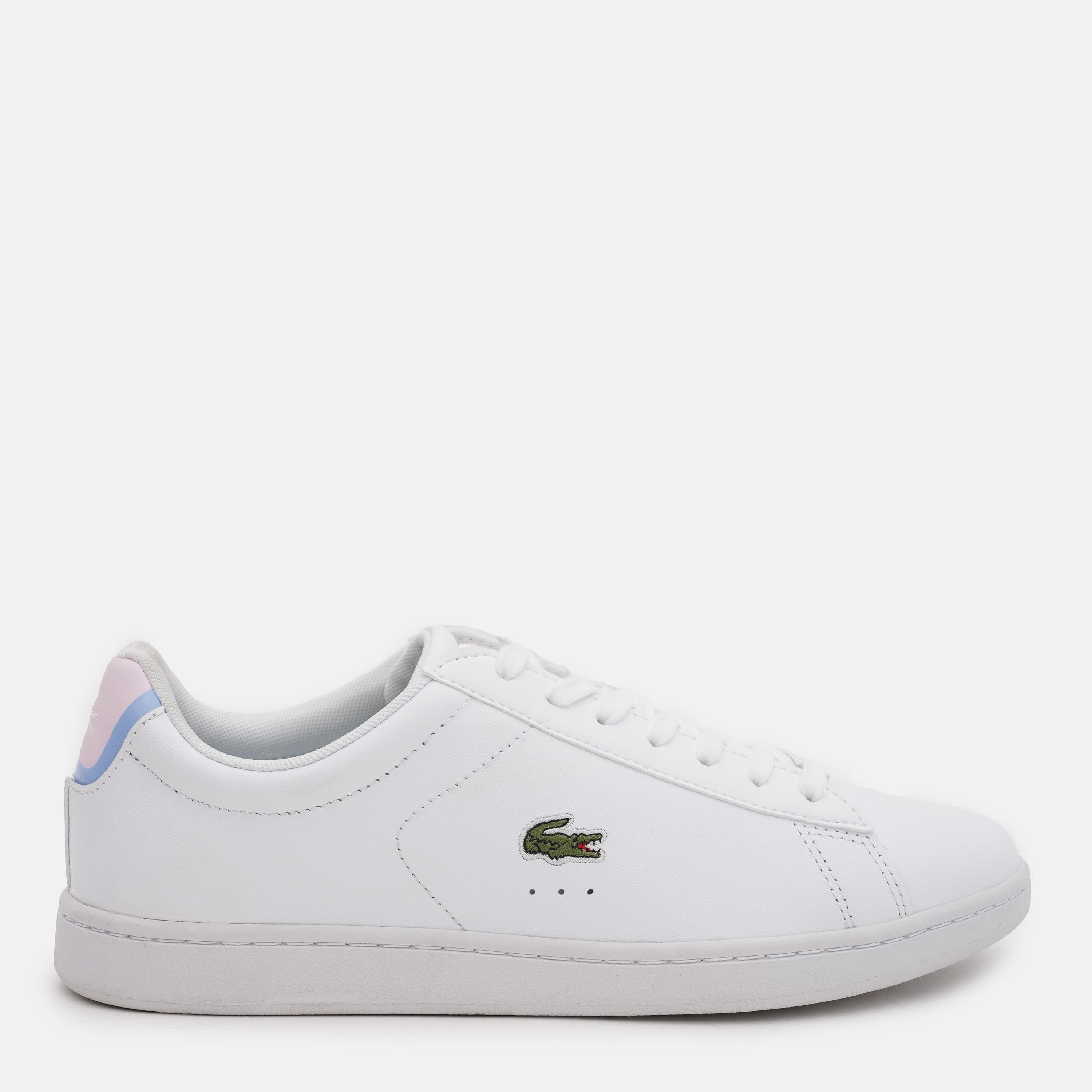 Акція на Жіночі кеди низькі Lacoste Carnaby 745SFA0083-21G 38 (T5) 24.3 см Білі від Rozetka