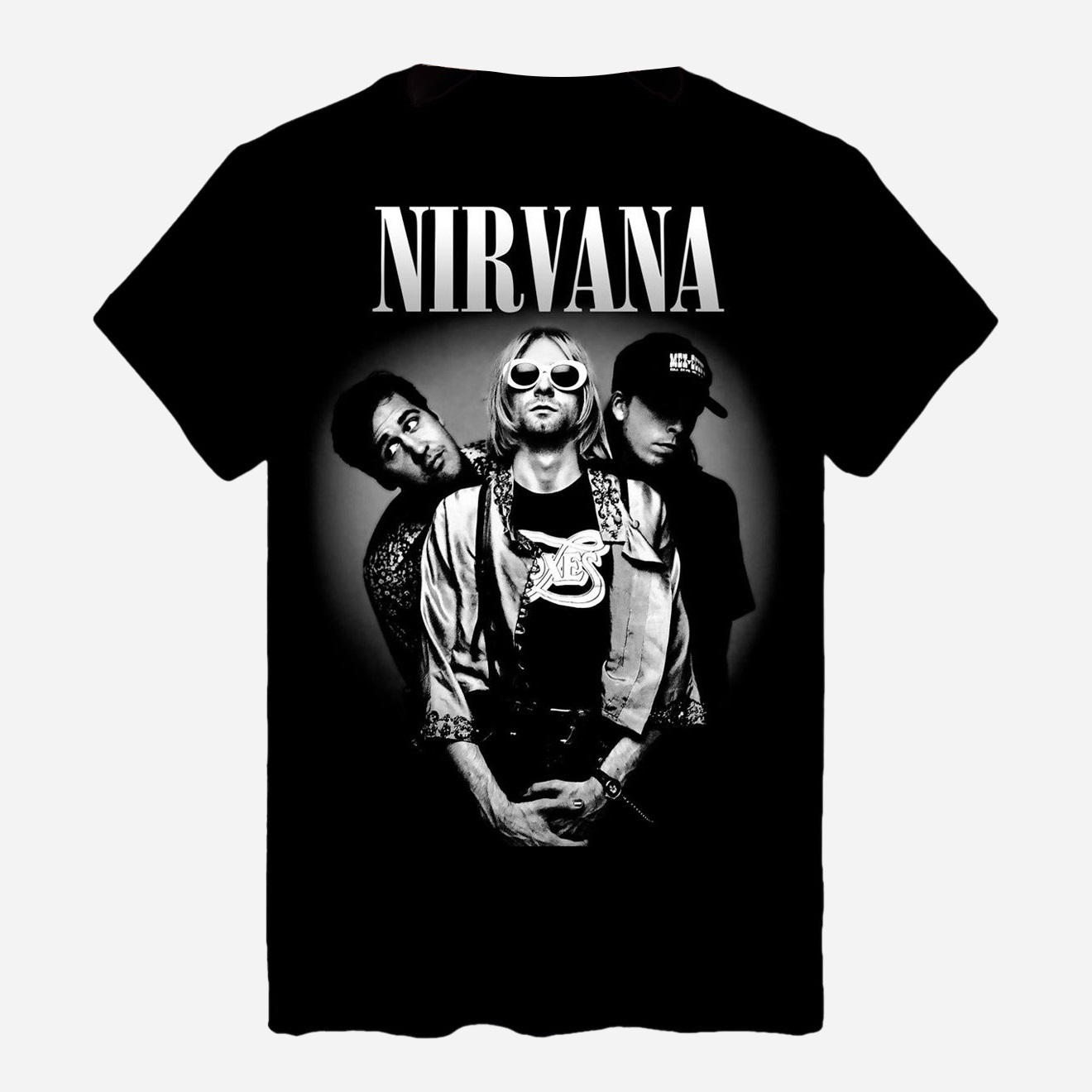 Акція на Футболка бавовняна довга чоловіча Likey Nirvana M150-0416 XXL Чорна від Rozetka