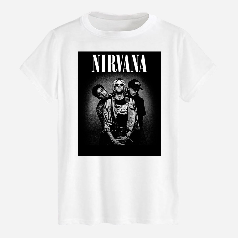 Акція на Футболка бавовняна довга чоловіча Likey Nirvana M150-0416 XXL Біла від Rozetka