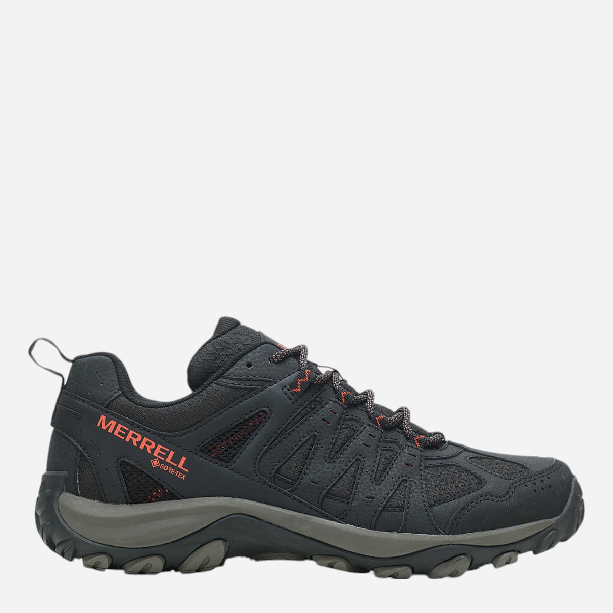 Акція на Чоловічі кросівки для трекінгу з Gore-Tex Merrell Accentor 3 Sport Gtx J036741 41.5 (8US/7.5UK) 25.5 см Чорний/Помаранчевий від Rozetka