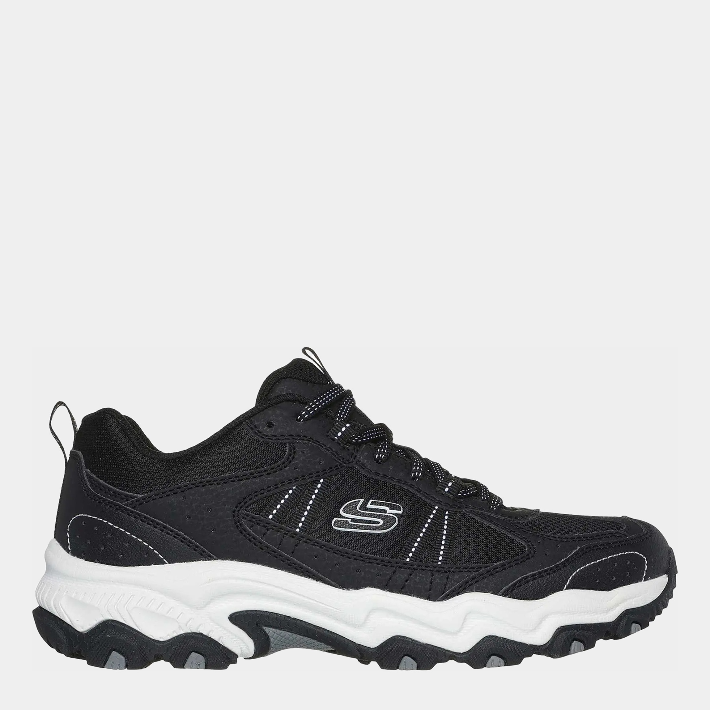 Акція на Жіночі кросівки Skechers 180125 BKW 38 (8US) 25 см Чорні від Rozetka