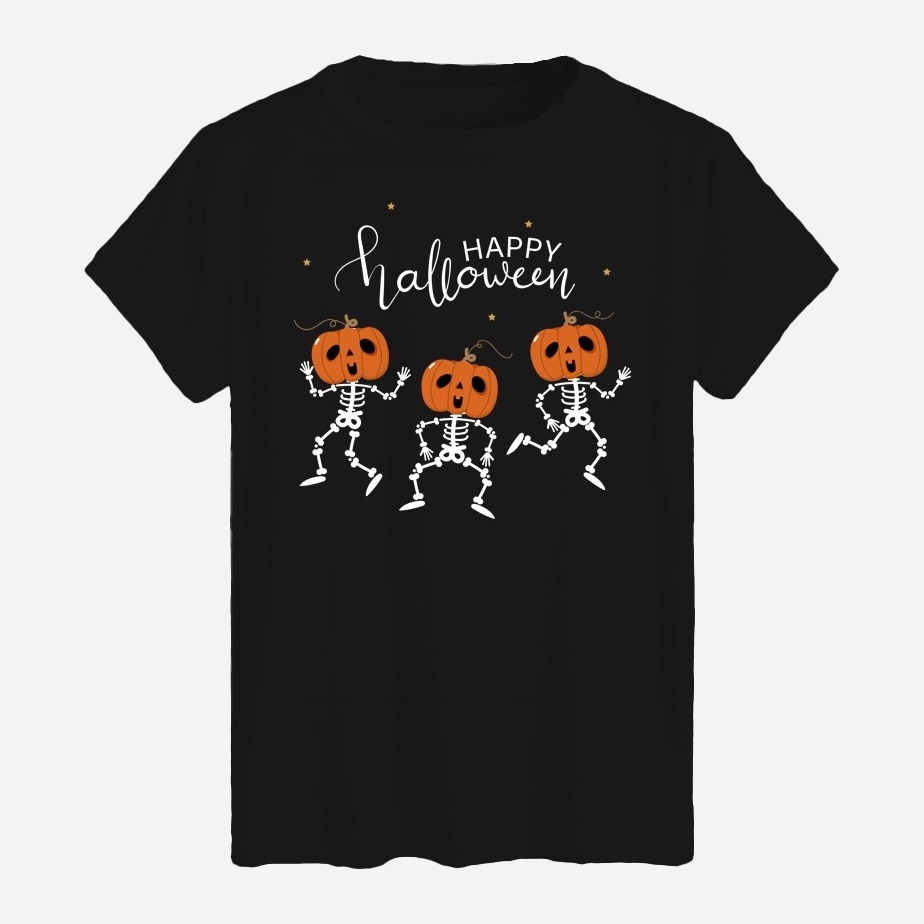 Акція на Футболка бавовняна довга чоловіча Likey Happy Halloween M150-2325 S Чорна від Rozetka